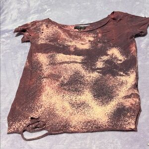 Distressed Pink T-Shirt